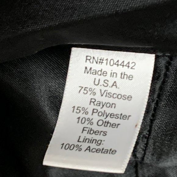 Vtg Treadle Design Room Shade of Brown Multi Tapestry Zip Jacket - Picture 4 of 10